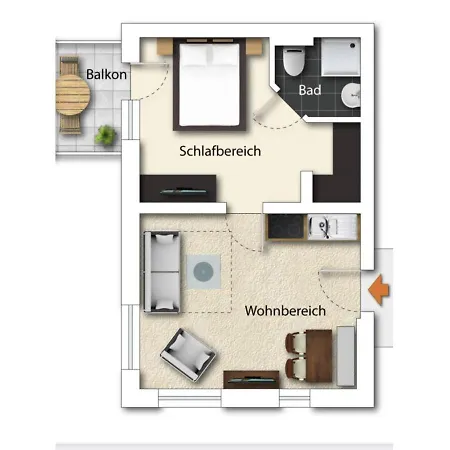 Apartment Seedorf Naturhafen